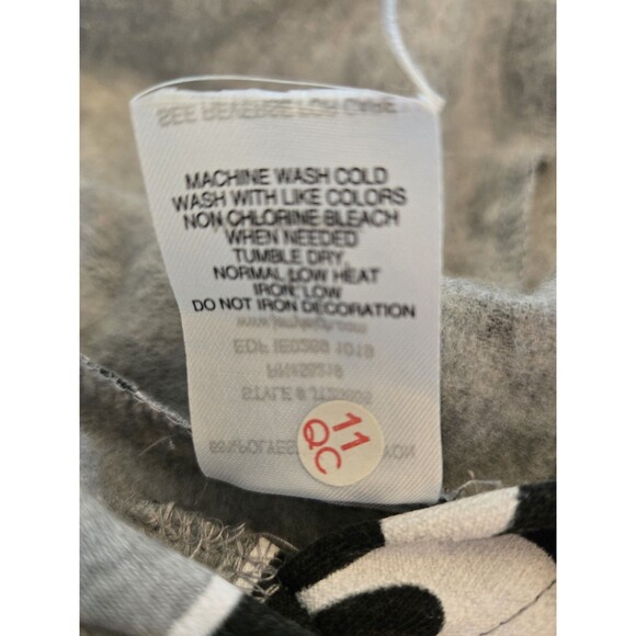 Mickey Mouse All Over Print Hoodie Women’s Small Disney Sweatshirt Grey - Picture 8 of 8